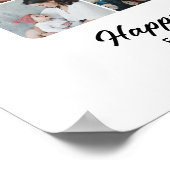 25e Verjaardag Nummer 20 Fotocollage Jubileum Poster (Hoek)