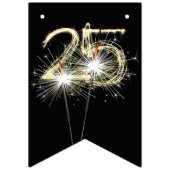 25e verjaardag of partij bij het Jubileum Vlaggetjes (Derde vlag)