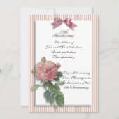 25e verjaardag roos kaart (Voorkant)