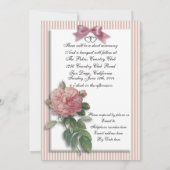 25e verjaardag roos kaart (Achterkant)