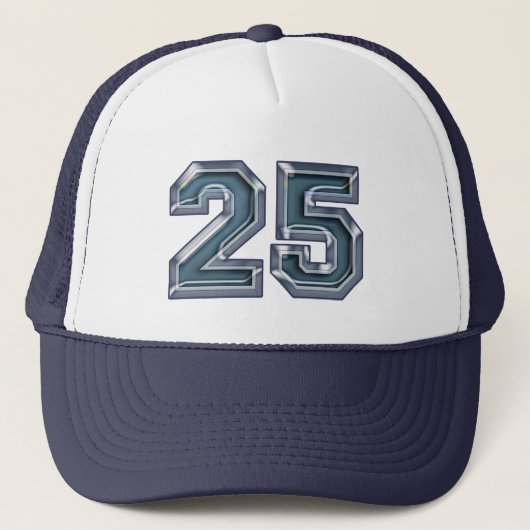 25e verjaardag trucker pet (Voorkant)