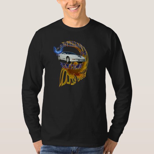 25e verjaardag uitgave pontiac Trans Am T-shirt (Voorkant)