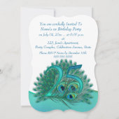 25e verjaardag Uitnodigingen (Achterkant)