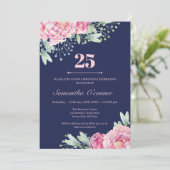 25e verjaardag van de zeemieproze pinda's kaart (Staand voorkant)