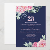 25e verjaardag van de zeemieproze pinda's kaart (Voorkant / Achterkant)