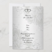 25e verjaardag van ouderschapsuitnodiging kaart (Achterkant)