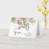 25e verjaardag Vijfentwintig Gelukkige Verjaardag Kaart (Gele Bloem)