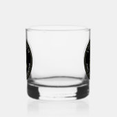 25e verjaardag whisky glas (Links)