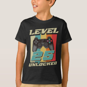 25e Verjaardagscadeau 25 Jaar Oud Jongen Meisje G T-shirt