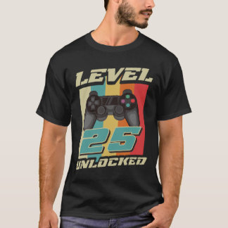  25e Verjaardagscadeau 25 Jaar Oud Jongen Meisje G T-shirt