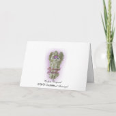 25e verjaardagsfeest uitnodiging zilveren harten (Achterkant)