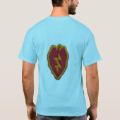 25e veteranen uit de infanteriedivisie LRPS T-shirt (Achterkant)