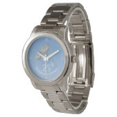 25e Wortende Jubileum zilveren hartballon Horloge (Gekanteld)