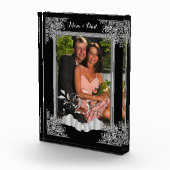 25e zilver-Jubileum - DIY-fotosjabloon Fotoblokken (Rechts)