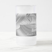 25e Zilver Jubileum Floral Beer Stein Mok (Center)