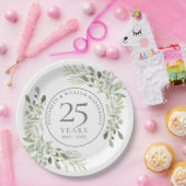 25e Zilver Jubileum Waterverf Griekenland Papieren Bordje (Feest)