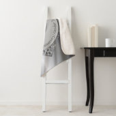 25e zilveren bruiloft Jubileum Sherpa Deken (In situ)