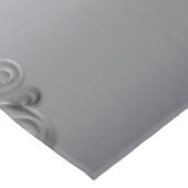 25e Zilveren Bruiloft Jubileum Tafelkleed (Gekanteld)