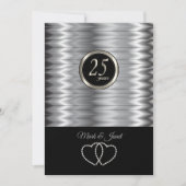 25e Zilveren Huwelijksjubileum - Giraffe 🦒 Patroo Kaart (Voorkant)