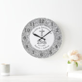 25e zilveren huwelijksjubileum Glitter Religieus  Grote Klok (Huis)