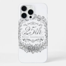 25e zilveren iPhone 16 Pro Max hoesje
