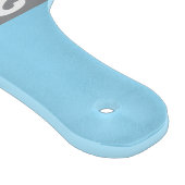 25e zilveren jubileum bloemenblauw snijplank (Hoek)