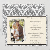 25e Zilveren Jubileum Viering Kaart (Voorkant / Achterkant)