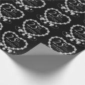 25e zilverJubileum Cadeaupapier (Hoek)