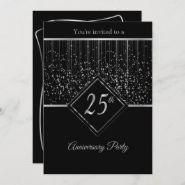 25e zilverJubileum met Starlights Kaart