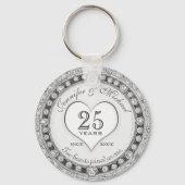 25e ZilverJubileum Sleutelhanger (Voorkant)