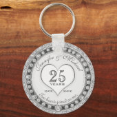 25e ZilverJubileum Sleutelhanger (Voorkant)