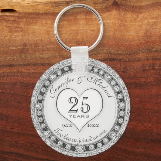 25e ZilverJubileum Sleutelhanger (Voorkant)