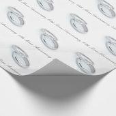 25e Zilverweddenschap Jubileum Cadeaupapier (Hoek)