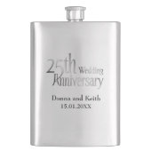 25e Zilverweddenschap Jubileum Flacon (Voorkant)