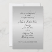 25e Zilverweddenschap Jubileum Kaart (Achterkant)