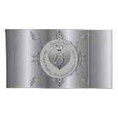 25e Zilverweddenschap Jubileum Kussensloop (Achterkant-Rechts)