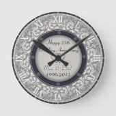 25e Zilverweddenschap Jubileum Ronde Klok (Voorkant)