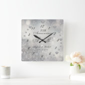 25e Zilverweddenschap Jubileum Vierkante Klok (Huis)