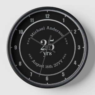 25jr Gepersonaliseerde Ronde Pensioen- of Jubileum
