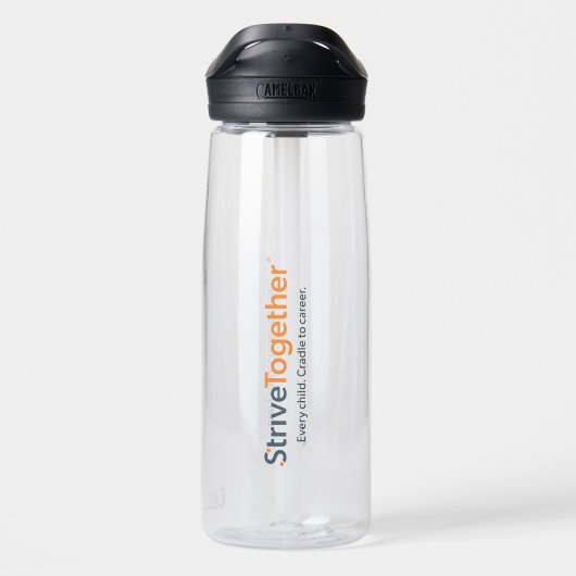 25oz CamelBak Eddy® Fles - Helder (Achterkant)