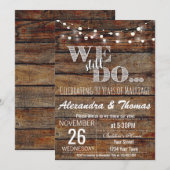 25ste huwelijksjubileum, we vieren nog steeds onze kaart (Voorkant / Achterkant)