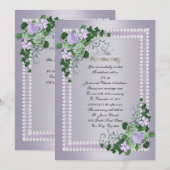 25ste huwelijksverjaardag hernieuwing van geloften kaart (Voorkant / Achterkant)