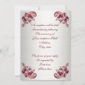 25ste huwelijksverjaardag Uitnodiging voor vernieu (Achterkant)