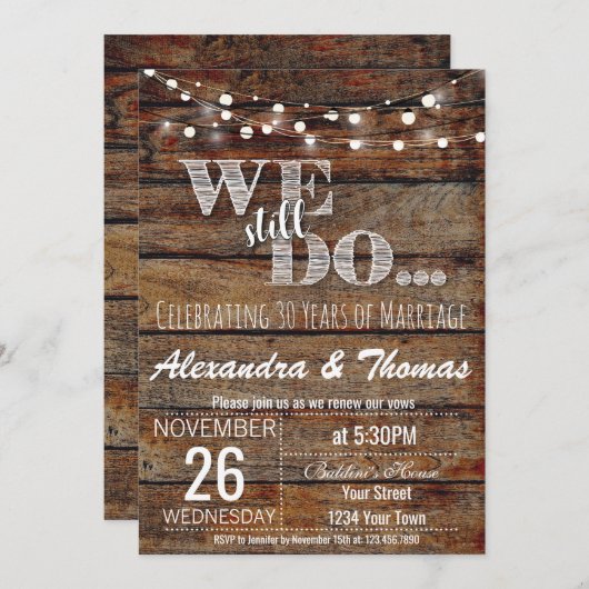 25ste trouwdag, we vieren nog steeds trouwdag kaart (Voorkant / Achterkant)