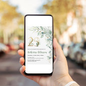 25ste verjaardag uitnodiging voor haar volwassen v