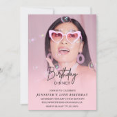 25ste verjaardag uitnodigingen Verjaardag Diner Fo (Voorkant)