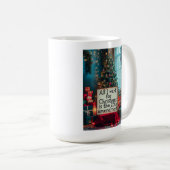 25th Amendment Christmas Mug with Festive Tree Koffiemok (Voorkant rechts)