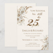25th anniversary invitation kaart (Voorkant / Achterkant)