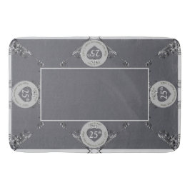 25th/any bruiloft Jubileum badmat