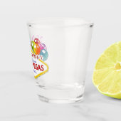 25th Birthday Las Vegas Shot glass Glas (Rechts)
